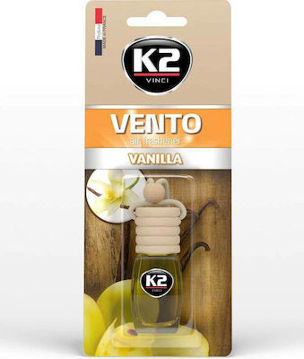 K2 Agățătoare Lichid Aromatic Mașină Vento Vanilie 8ml 1buc