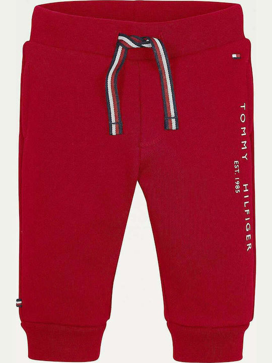 Tommy Hilfiger Παιδικό Παντελόνι Φόρμας Κόκκινο...
