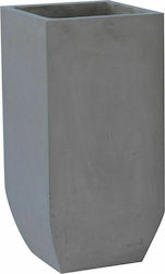Woodwell Flower Pot-1 35x35x80cm Cement Grey Ε6300.B