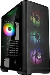 BitFenix Nova Mesh SE TG RGB Gaming Midi Tower με Πλαϊνό Παράθυρο
