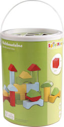 Spielmaus Bausteine Πολύχρωμα Holz für 1+ Jahr 90Stück