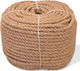 vidaXL Twisted 10mm Jute Rope 100m