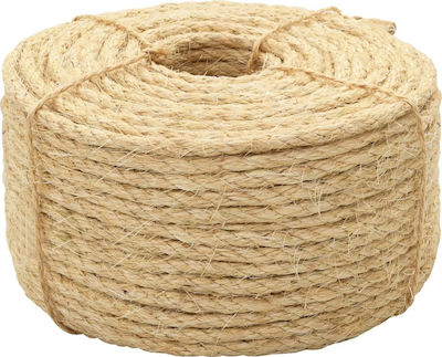 vidaXL Twisted 8mm Sisal Rope 250m