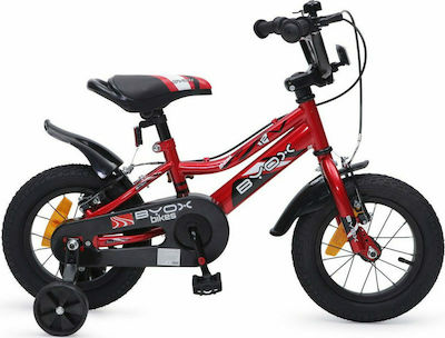 Byox Prince 12" Bicicletă pentru copii Bicicletă BMX Roșu