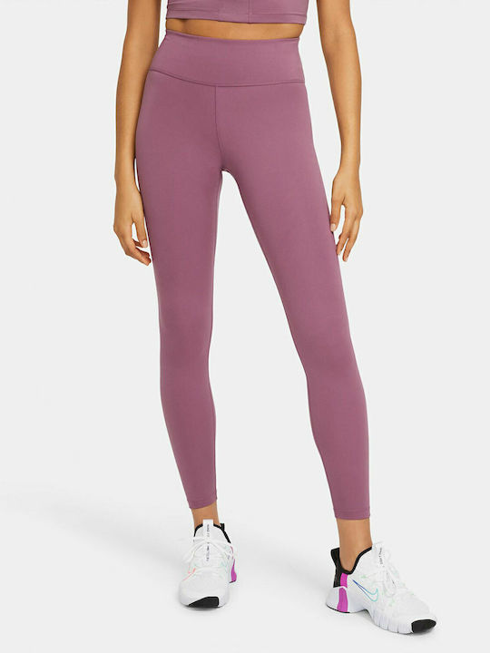 Nike Dri-Fit One Yoga Frauen Lang Leggings Hoch...