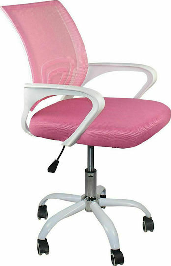 Woodwell BF2101-SC Office Chair White Pink