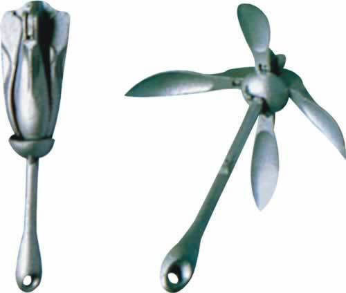 Eval Grapnel Anchor Galvanized 4kg 00107-04