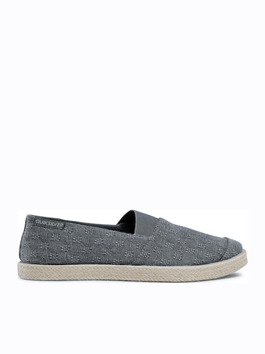 Quiksilver Fabric Men's Espadrilles in Gray Col...