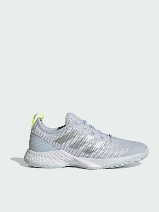 adidas gazelle silver green womens adidas Women's Avacourt 3 main image 1