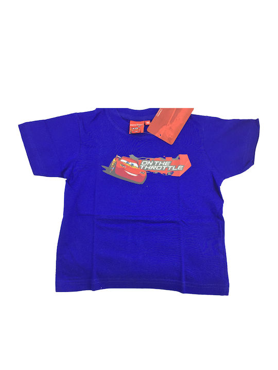 Disney Kinder-T-Shirt Blau Cars