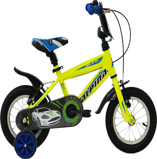 Alpina Beleno 16" Kids Bicycle BMX (2021) Yellow