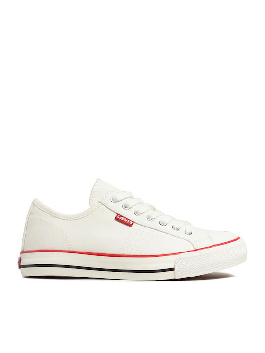 Levi's Damen Hernan S Sneaker – Bequeme Turnschuhe Mit Gummiobermaterial Und Mesh-Innenfutter, Schnürung