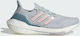 Adidas Ultraboost 21 Ανδρικά Αθλητικά Παπούτσια Running Halo Blue / Fresh Candy / Hazy Blue