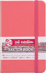 Royal Talens Sketch Pad Sketchbook Art Creation Sketch Book Coral 9x14cm 140gsm 80 Sheets