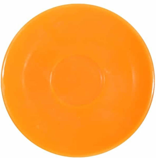 Lukanda Πιατάκι Φλιτζανιού Porzellan Orange (6Stück)