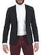 Calvin Klein Men's Winter Suit Jacket Slim Fit Black