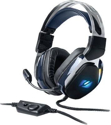 Muse M-215BTΒ Over Ear Gaming Headset με σύνδεση 2x3.5mm