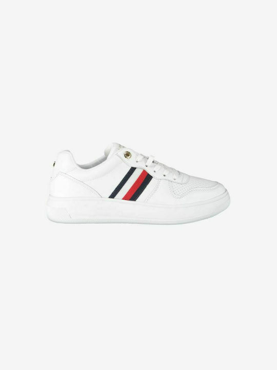 signature tape cupsole trainers