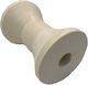 Eval Roller for Trailer Keel rubber 115x75x17mm White