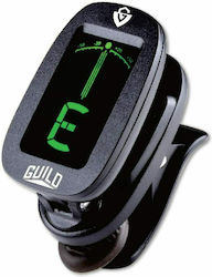 Guild Chromatic Tuner Clip-On Digital Tuner 350-2001-001 in Black Color