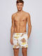 Hugo Boss Men's Swimwear Shorts White Camo