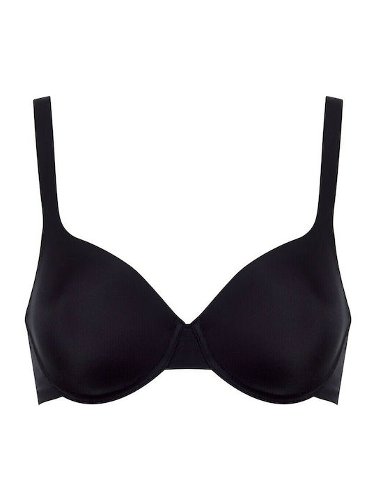 Lormar Mousse Bra without Padding Black