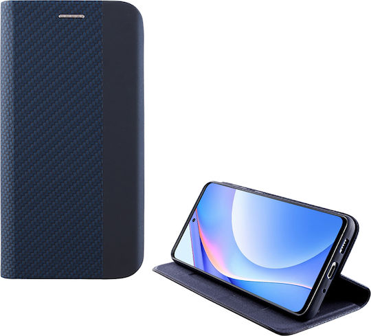 Idol 1991 Elite Anti Rfid Book Synthetic Leather Blue (Xiaomi Mi 10T Lite)