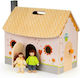 Ecotoys Holzpuppenhaus