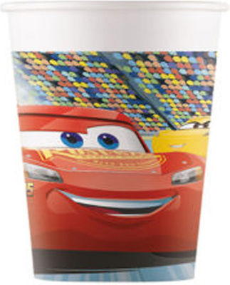 Disney Cars McQueen Glass 8pcs