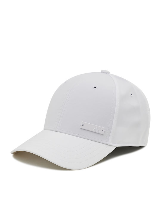 adidas Lightweight Metal Badge Jockey White