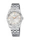 Festina Γυναικείο Ρολόι 32mm Μπαταρίας με Ασημί Μεταλλικό Μπρασελέ