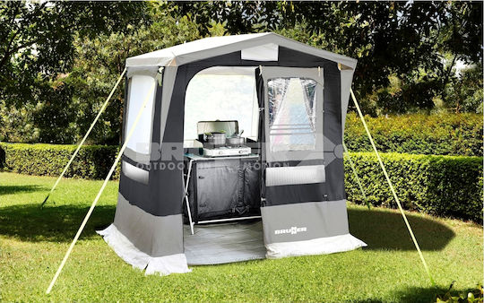 Brunner Gusto ΙI NG Camping Tent Cabin Gray 3 Seasons for 1 Person 200x150x215cm