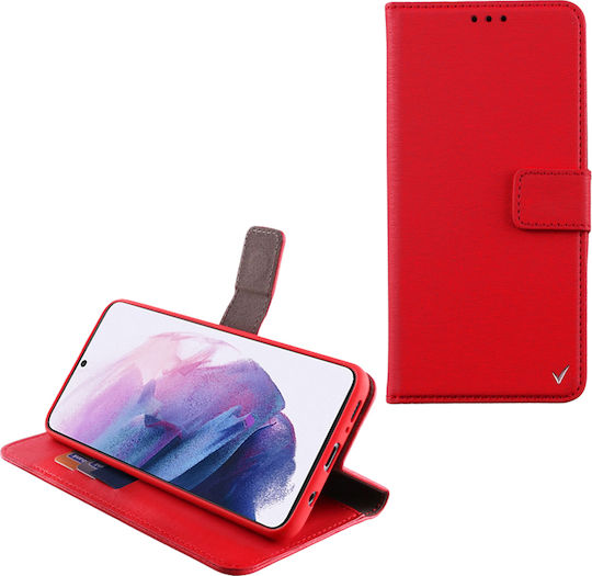 Volte-Tel Allure Magnet Wallet Δερματίνης Κόκκινο (Galaxy S21+ 5G)
