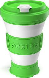 Pokito Glass for Camping Lime