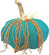 Art et Lumiere Fabric Pumpkin Table Decor 20x20cm