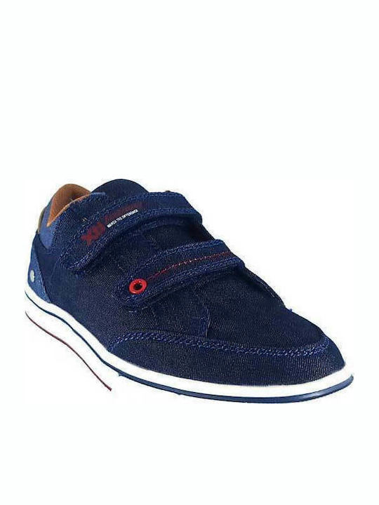 Xti Kinder-Sneaker mit Klettverschluss Marineblau