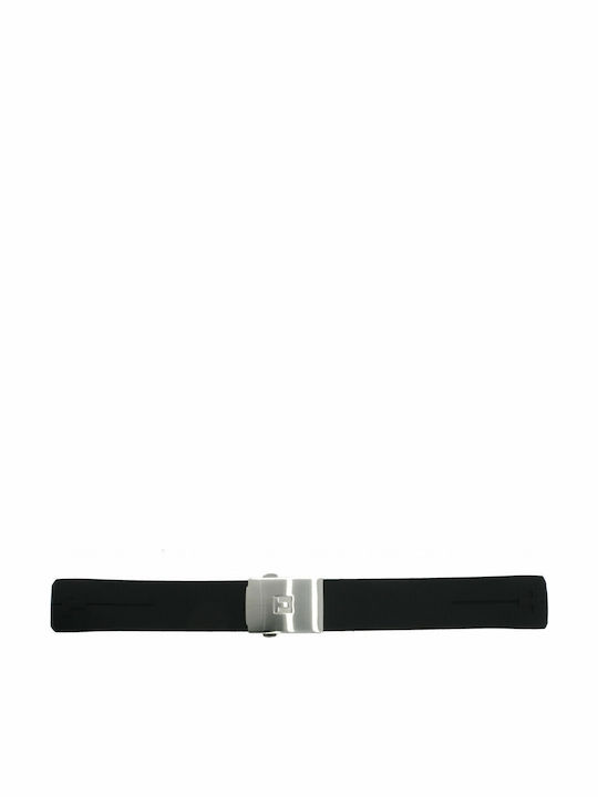 Tissot T-touch II Καουτσούκ Λουράκι Μαύρο 21mm