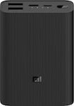 Xiaomi Power Bank 3 Ultra Compact 10000mAh 22.5W με Γρήγορη Φόρτιση και USB-C Μαύρο