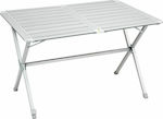 Brunner Gapless Level 4 Tabelle Aluminium Klappbar für Camping Silber