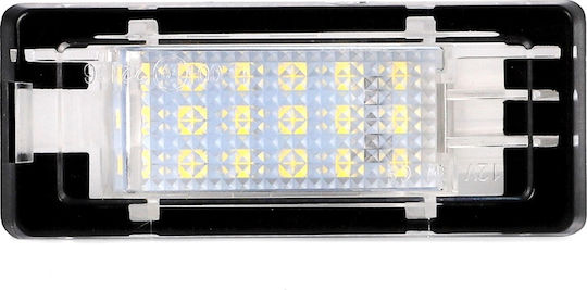 M-Tech Kennzeichenbeleuchtungen LED für Renault Clio 2013> 2Stück