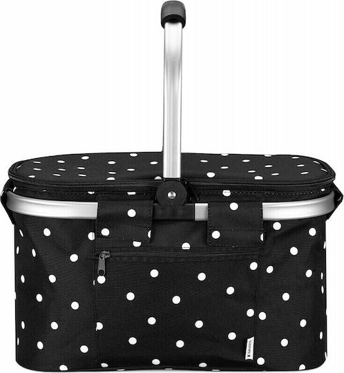 Navaris Coș Picnic 43x26cm În Culoare Neagră