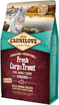 Carnilove Adult Cats Dry Food for Adult Neutered Cats with Trout 0.4kg