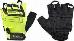 Force Sport Kurze Kinder Fahrradhandschuhe Gelbe