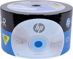 HP Εγγράψιμα CD-R 52x 700MB Cake Box 50τμχ