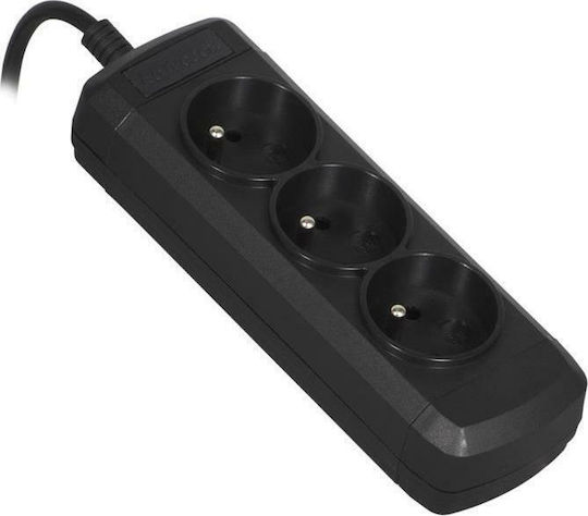 Active Jet COMBO-IEC-3G/1.5M Πολύπριζο 3 Θέσεων με Καλώδιο 1.5m
