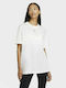 Nike Swoosh Athletic Oversized Women's T-Shirt White