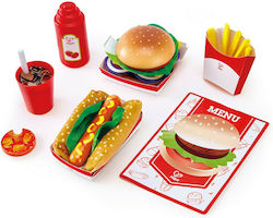 Hape Wooden Fast Food for Age 3+
