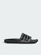 Adidas Cloudfoam Plus Slides σε Μαύρο Χρώμα