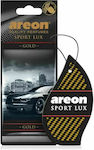 Areon Car Air Freshener Tab Pendand Sport Lux Gold