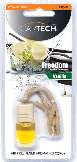 Cartech Car Air Freshener Pendand Liquid Freedom Vanilla